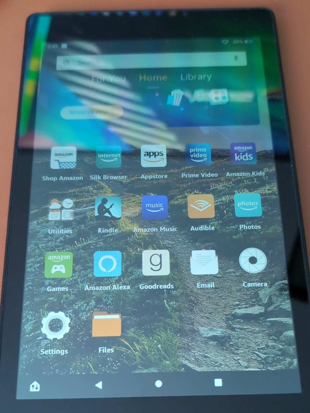 Amazon Fire HD 8 Tablet in Black